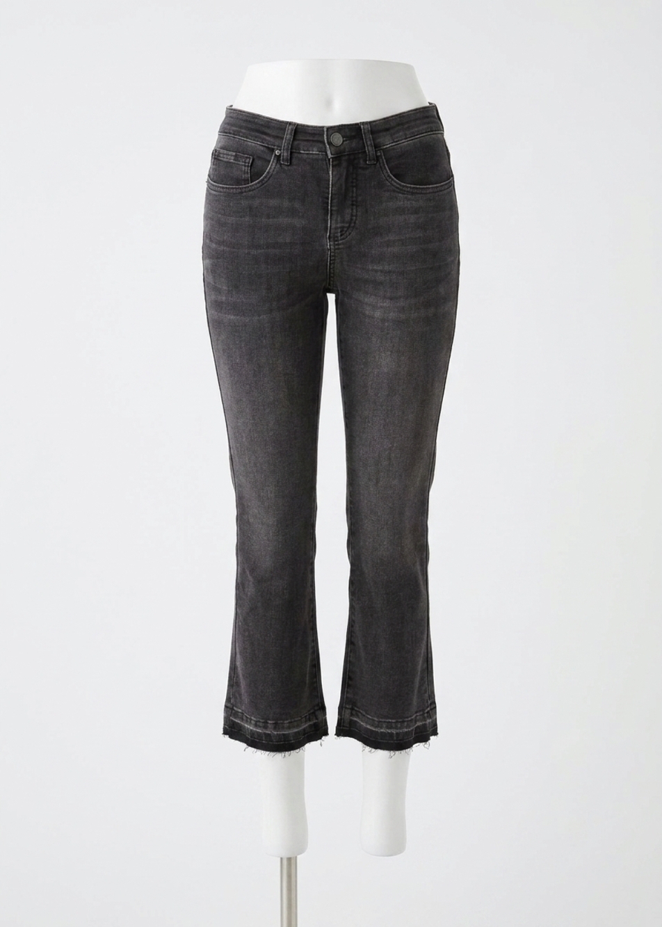 NEW FDJ olivia boot cut jean in grey